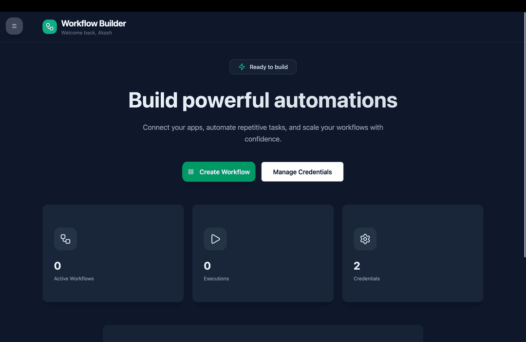 Workflow Builder